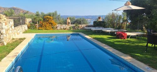 Katochori Villa | Sea view villa Manolis with private pool near the beach