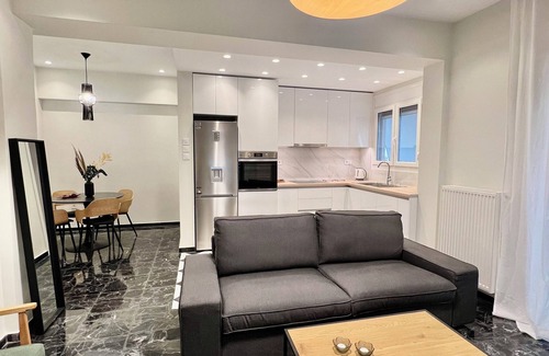 Athens Apartment | Stylish New-Modern Spacious 2BDR apt CK ATHENS FINE STAY N.Kosmos 2 min fr METRO