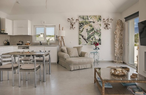 Svoronata Villa | Stylish Villa, A/C, Private Pool, Fabulous Location - Just 5mins walk to Tavernas & Ai Helis Beach!