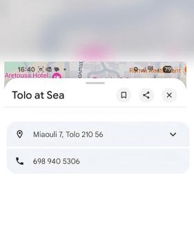 Tolo Apartment | Tolo at sea - Nova