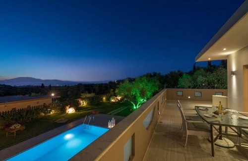 Planos Villa | Vatia Villas Two Bedroom villa- Side SeaView