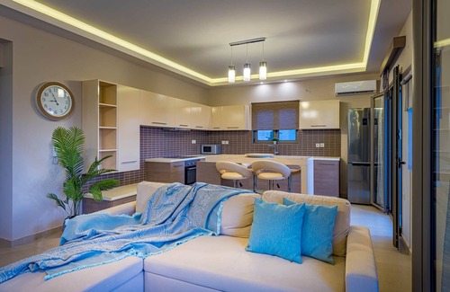 Planos Villa | Vatia Villas - Villa 2, Two Bedroom Side sea View Villa with Private Pool