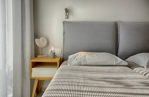 Agios Georgios Pagon Apartment | Vistonia Ferienwohnung 4 - direkt am Strand mit Meerblick