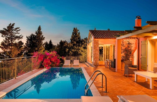 Manganos Villa | Villa Rosepetra in Kefalonia