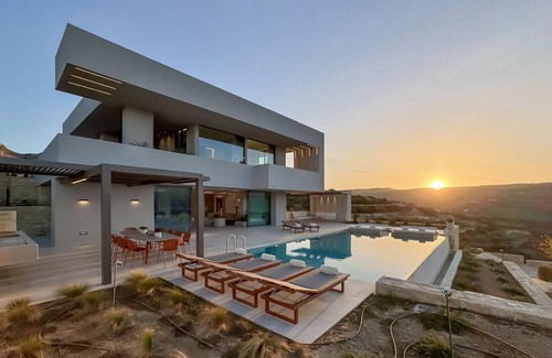Fournadhos Villa | Wonderful Kissamos Villa | Villa Aphrodite's Bliss | 5 Bedrooms | Breathtaking Sea Views | Private Outdoor Pool | Private Furnished Terrace | Peaceful Outdoor Ambiance | Prime Location