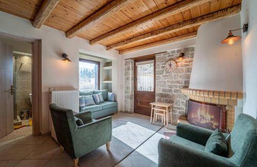 Potamia Ski Chalet | 99 m² Chalet ∙ 1 bedroom ∙ 6 guests