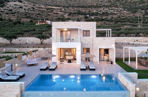 Falassarna Villa | Actea Seaview Villas I "Free" heated pool & 800m sea