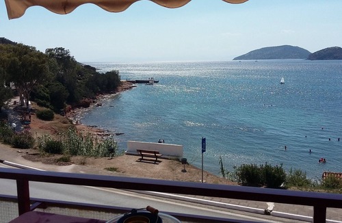 Palaia Fokaia Apartment | Amazing View from the balcony