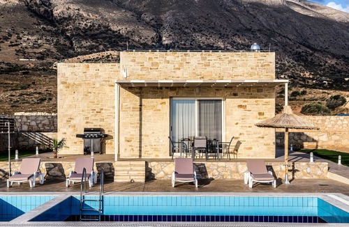 Triopetra Villa | Anatoli villa,south Crete Kids Pool, Near Beach