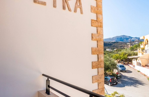 Karpathos Town Apartment | Apartment 'No 3' with Mountain View, Wi-Fi and Air Conditioning