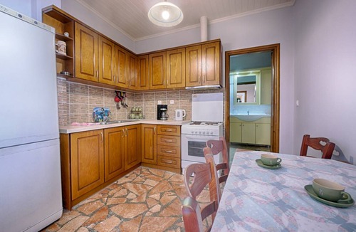 Agios Georgios Pagon Apartment | Arista Ferienwohnung 6 - mit Meerblick direkt am Strand von Agios Georgios Pagi