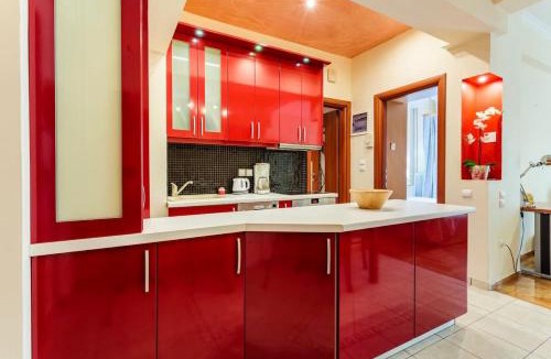 Goudi Apartment | Athens Strawberry Hideaway - City Cozy Gem