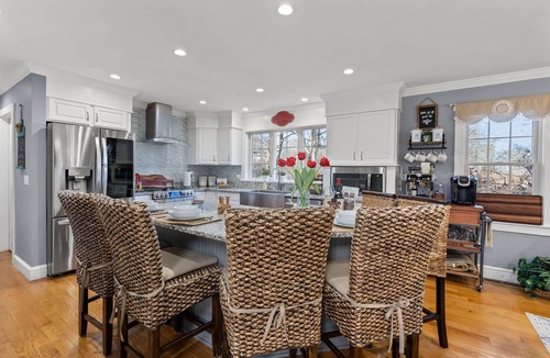 Barnstable House | Barnstable Cape Cod Retreat | Pool, Fire Pit & BeachSticker
