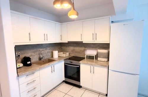 Nea Skioni Apartment | Beach Front HeavennWake up to the sound of waves and step straight into the sea