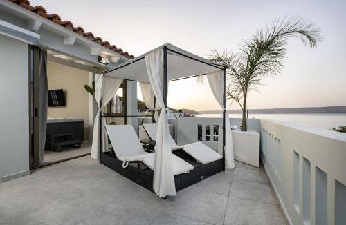 Kalyves Apartment | Beachfront luxury suite