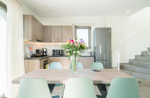 Rethymno Villa | Beachfront Nymphes Aigli with Private Pool, Children Area & BBQ