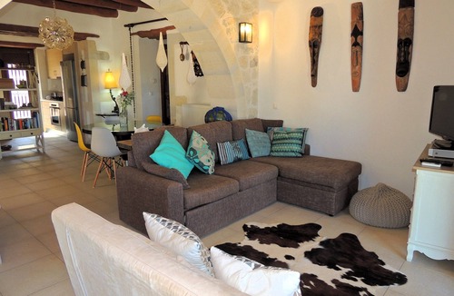 Apokoronas Villa | Beautiful Stone Villa With Peaceful Setting, Private Pool and Lovely sea Views