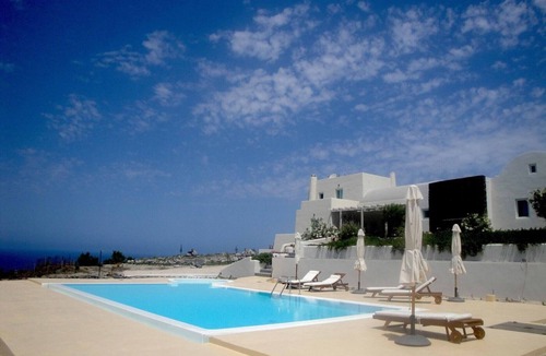 Akrotiri Villa | Black Rock Villa - Luxury 5 Bedrooms - Santorini - Complimentary Concierge