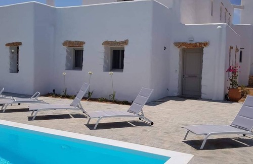 Paros Villa | Blue lagoon villa - Cycladic villa by the sea with private pool