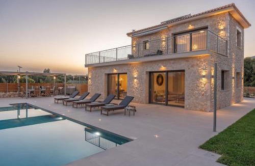 Karavados Villa | Brand New Kefalonia Stone Villas - Villa Trapezaki Tranquility