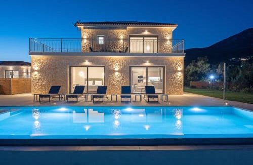 Karavados Villa | Brand New Kefalonia Stone Villas - Villa Trapezaki Tranquility