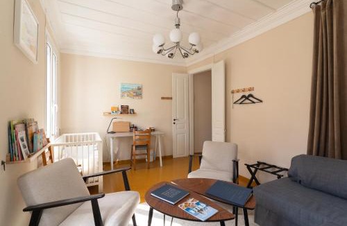 Koroni Apartment | Charites: Terrace with Seaview - 100m to the beach