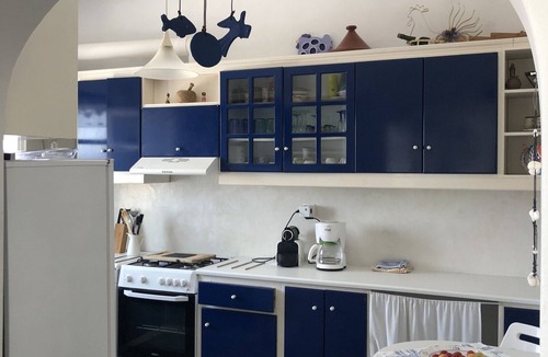 Agios Fokas Villa | Charming Cycladic villa for 6-8 persons 3 min by car from the beach Aghios Fokas