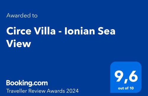 Evreti Villa | Circe Villa - Ionian Sea View