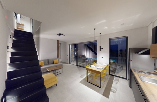 Plomari Villa | DAELIA VILLAS I of 3 Luxury Villas, private pool, in an enclosed olive grove