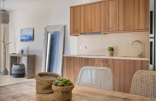 Karavomylos Villa | Deluxe Kefalonia Apartment | Apartment Myrtillo | 1 Bedroom | Pool | Sea View.