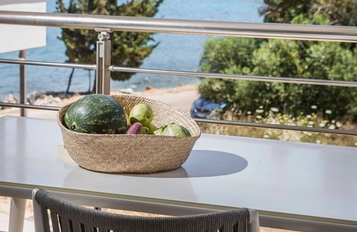 Karavomylos Villa | Deluxe Kefalonia Apartment | Apartment Myrtillo | 1 Bedroom | Pool | Sea View.