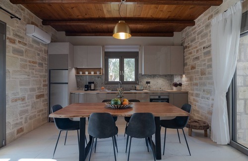 Prinos Villa | Diktamos villa,huge private pool,Garden
