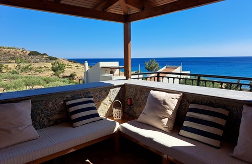 Keratokambos House | Directly at the sea, dreamlike sea view – holiday home Keratokampos, Crete