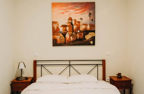 Kotroni House | Double Room looking the innercourtyard