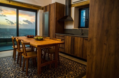 Falassarna Villa | Double villa complex Bespoke, luxury, heated pool, jacuzzi, sea view