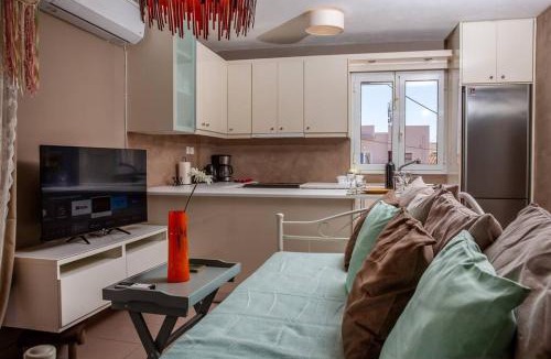 Lavreotiki Apartment | Downtown Lavrio Port Cozy Apt
