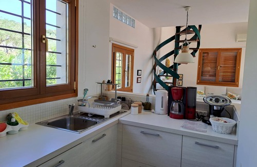 Keratokambos House | Dreamlike view of landscape and sea - holiday home Keratokampos, Crete