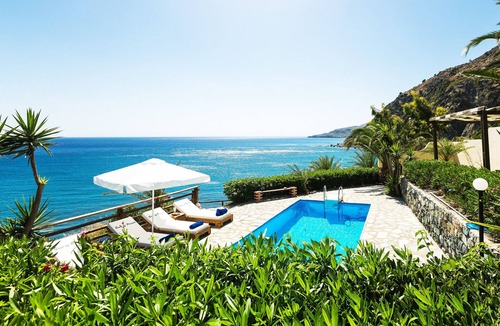 Agios Vasileios Villa | East of Preveli-Faye waterfront villa, south Crete