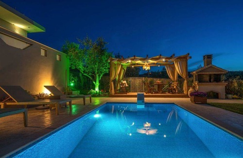 Planos Villa | Elegant Zante Villa Villa Vatia 2 Private Pool Air Conditioning Sea View 2 Bedrooms Trag