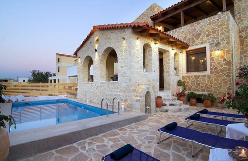 Roussospiti Villa | Elena Villa, an Authentic Retreat with Private Pool
