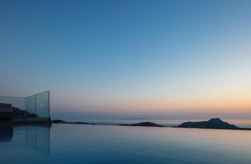 Agios Vasileios Villa | Epsilon Villa, Private Swimming Pool Garden, Panoramic Sunset