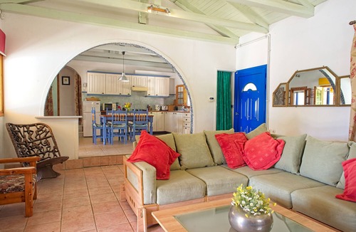 Argassi Villa | Exceptional villa with panoramic sea views. Secluded & convenient Large pool