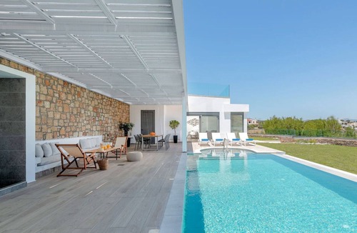 Vlicha Villa | Executive Rhodes Villa | Villa Akrotiri | Stunning Sea Views | 3 Bedrooms |.