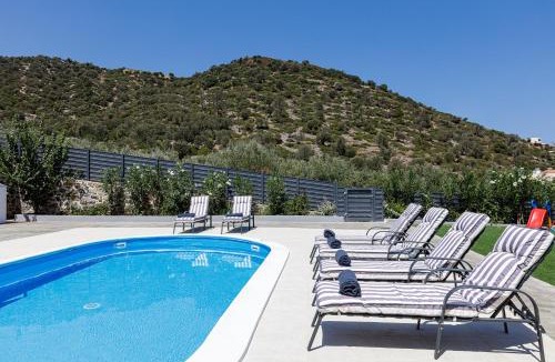 Vlichada Villa | Family Friendly Basilicata Attali villa Private Pool,Children area