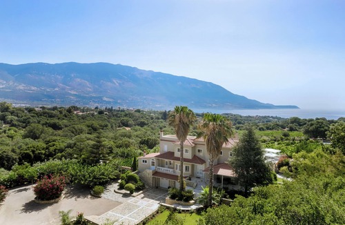 Spartia Villa | Hidden Gem Estate Kefalonia- Sleeps18 | Luxury villa,pool, sea&mountain views
