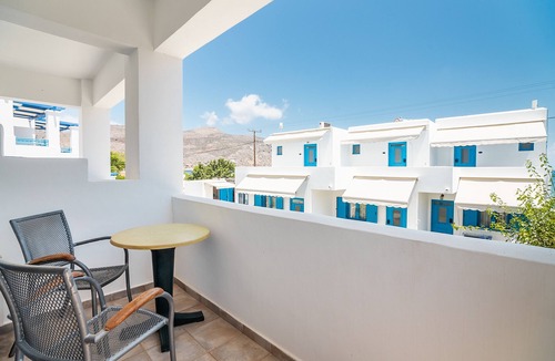 Tilos House | Holiday Home 'Livadia Beach Studio B ' with Sea View, Wi-Fi and Air Conditioning