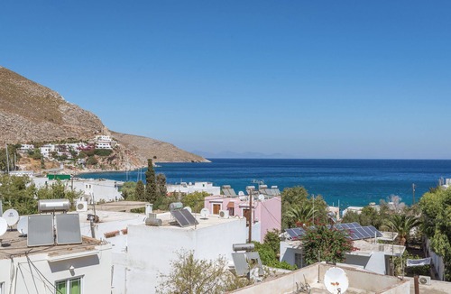 Livadia House | Holiday Home 'Olympus Tilos Apt Twin A3 ' with Mountain View, Wi-Fi and Air Conditioning