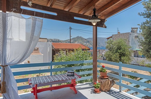 Telendos House | Holiday Home 'Telendos Gallery House' with Sea View, Wi-Fi and Air Conditioning
