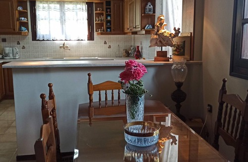 Paralia Porovitsis House | Holiday two-floor 133 square meters house with large garden and lemon trees.