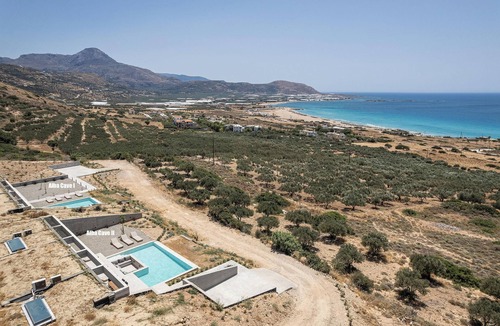 Falassarna Villa | Inspiring Industrial Design Villa Overlooking Falasarna Beach